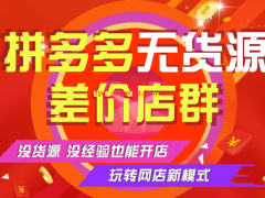 拼多多微风店群软件贴牌招加盟代理，拼上拼截流新玩法实操教学！